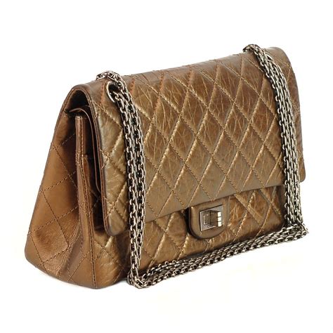 chanel bronze bag|authentic chanel shopping bag.